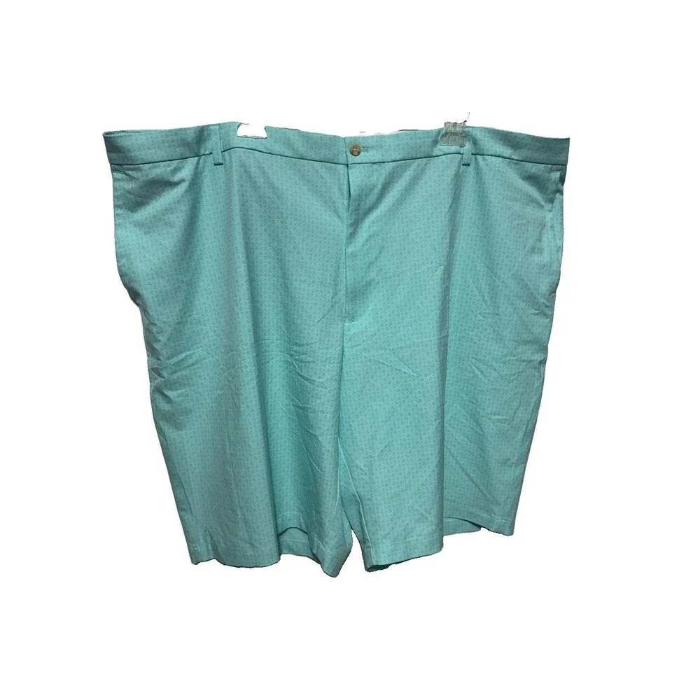 Peter Millar Crown Sport Salem Skull-In-One Performance Shorts 52R Cabana Blue